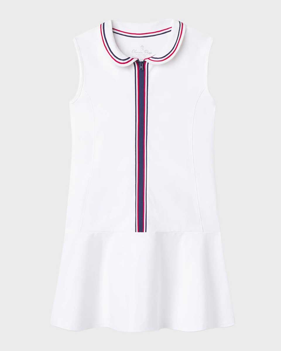 Girl's Vivian Tennis Performance Dress, Size 2-1